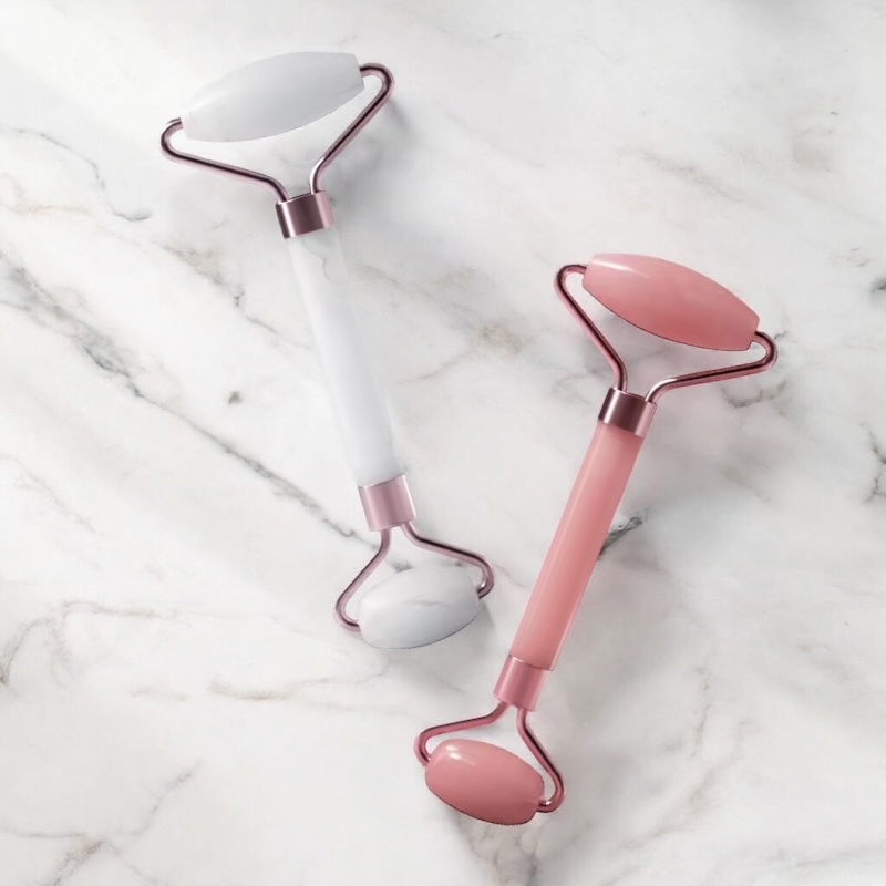  Gua-Sha et Rouleau Visage - Duo massage facial naturel